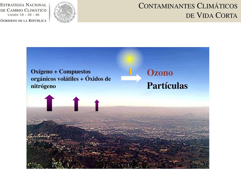 CLIMÁTICOS DE VIDA CORTA Oxígeno + Compuestos