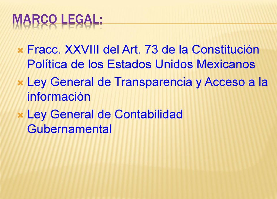 Unidos Mexicanos Ley General de Transparencia y
