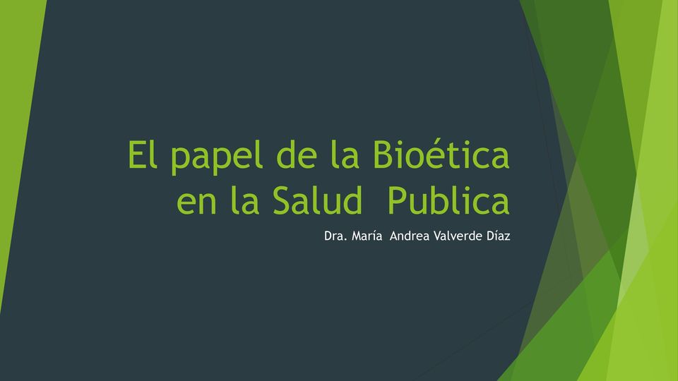 Salud Publica Dra.