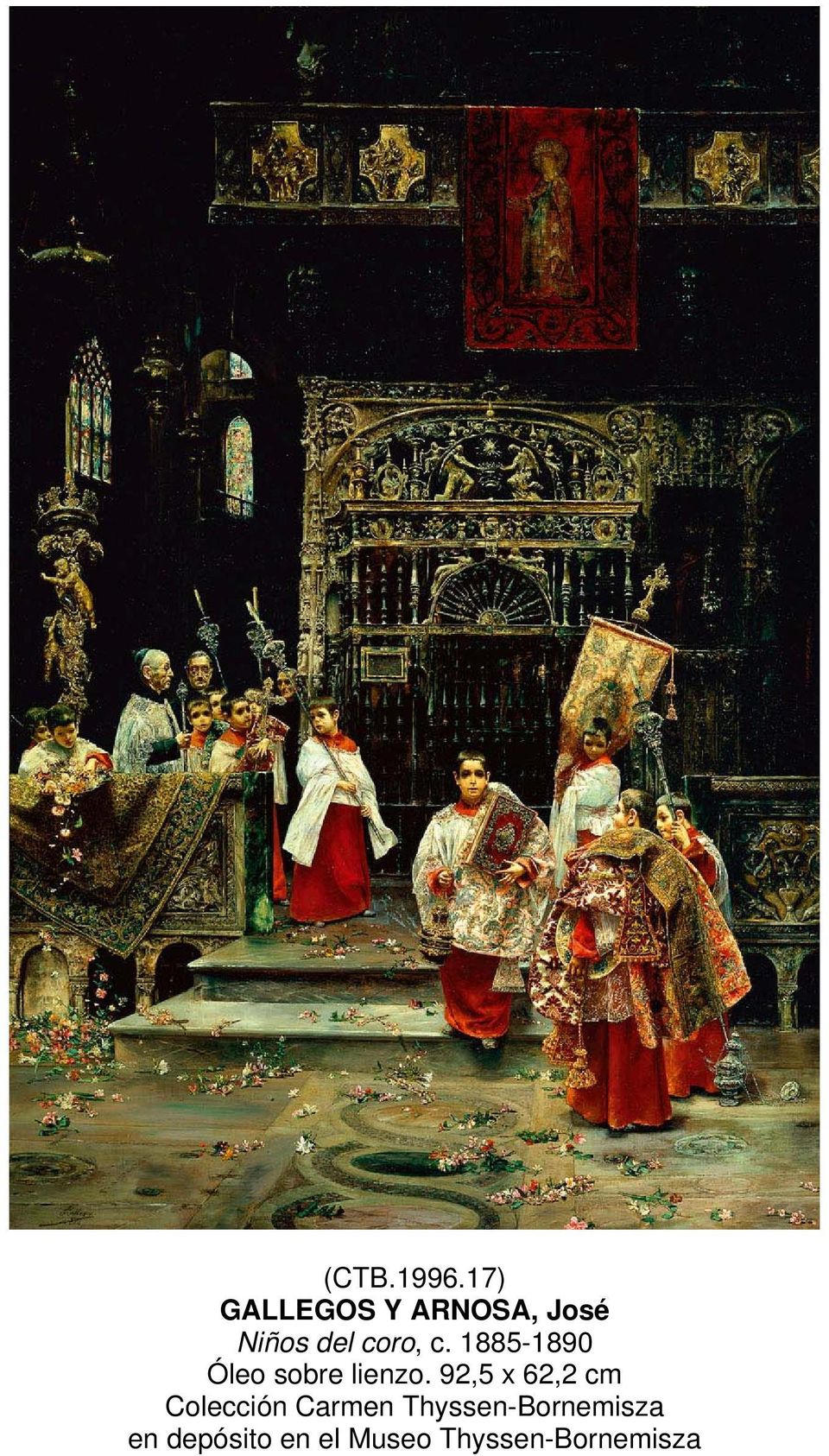 c. 1885-1890 Óleo sobre lienzo.