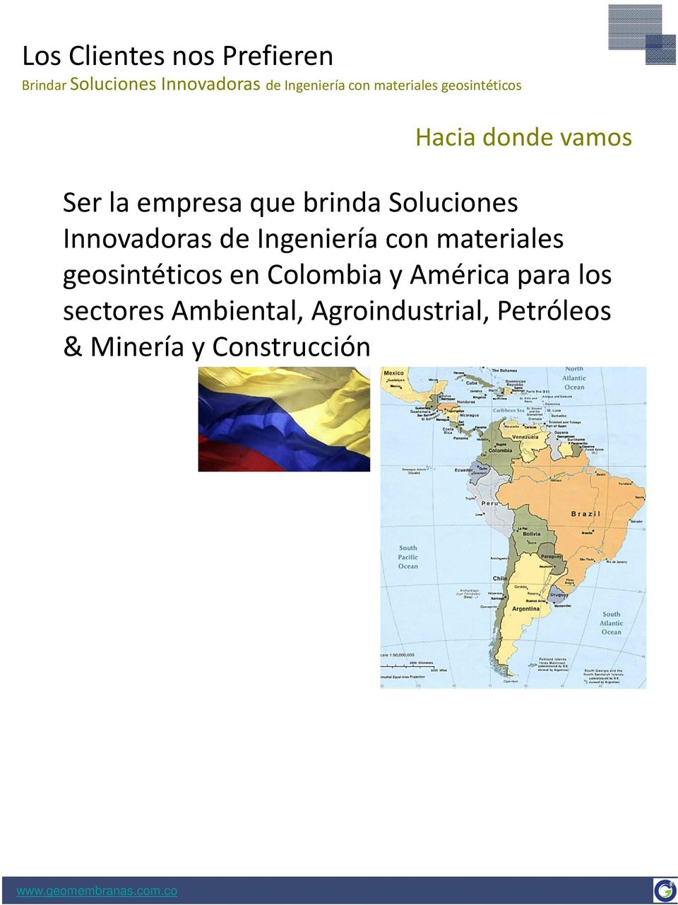 Soluciones Innovadoras de Ingeniería con materiales geosintéticosen Colombia