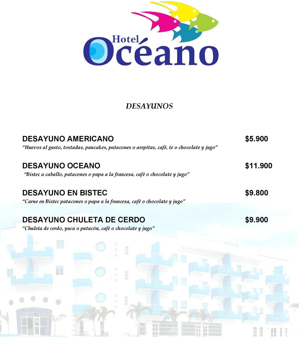 OCEANO $11.