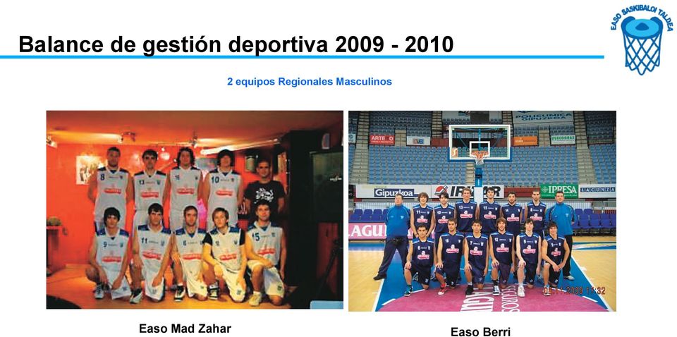 2009-2010 2 equipos Regionales