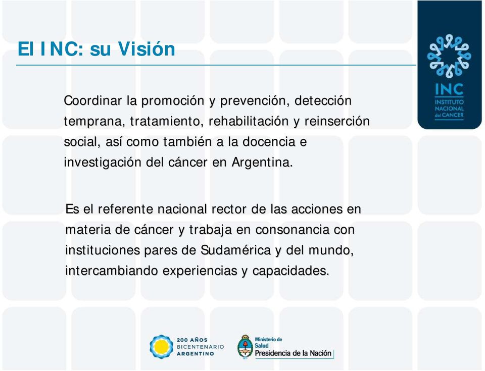 cáncer c en Argentina.