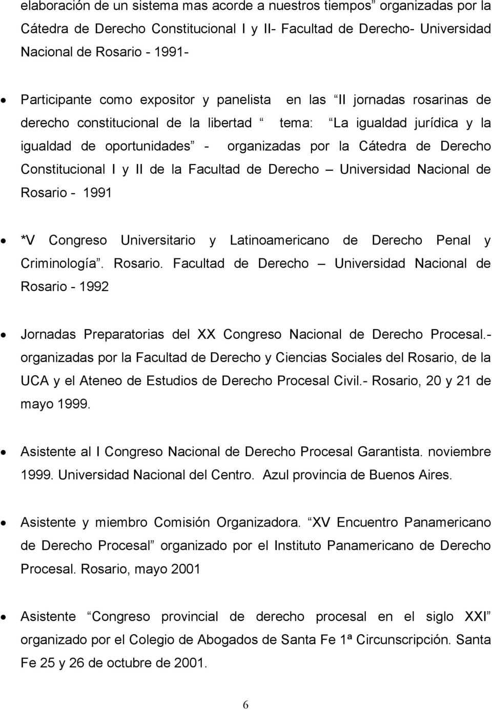 Constitucional I y II de la Facultad de Derecho Universidad Nacional de Rosario 