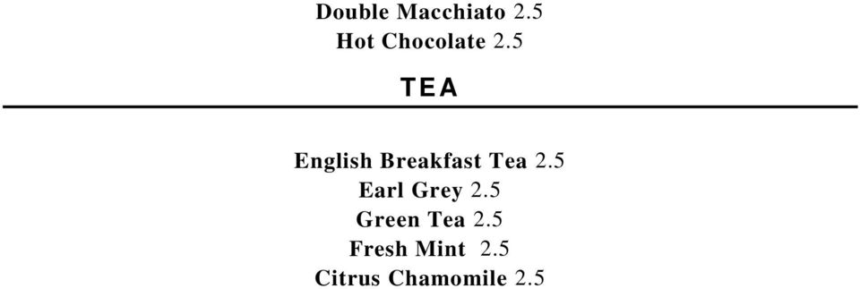 5 TE A English Breakfast Tea 2.