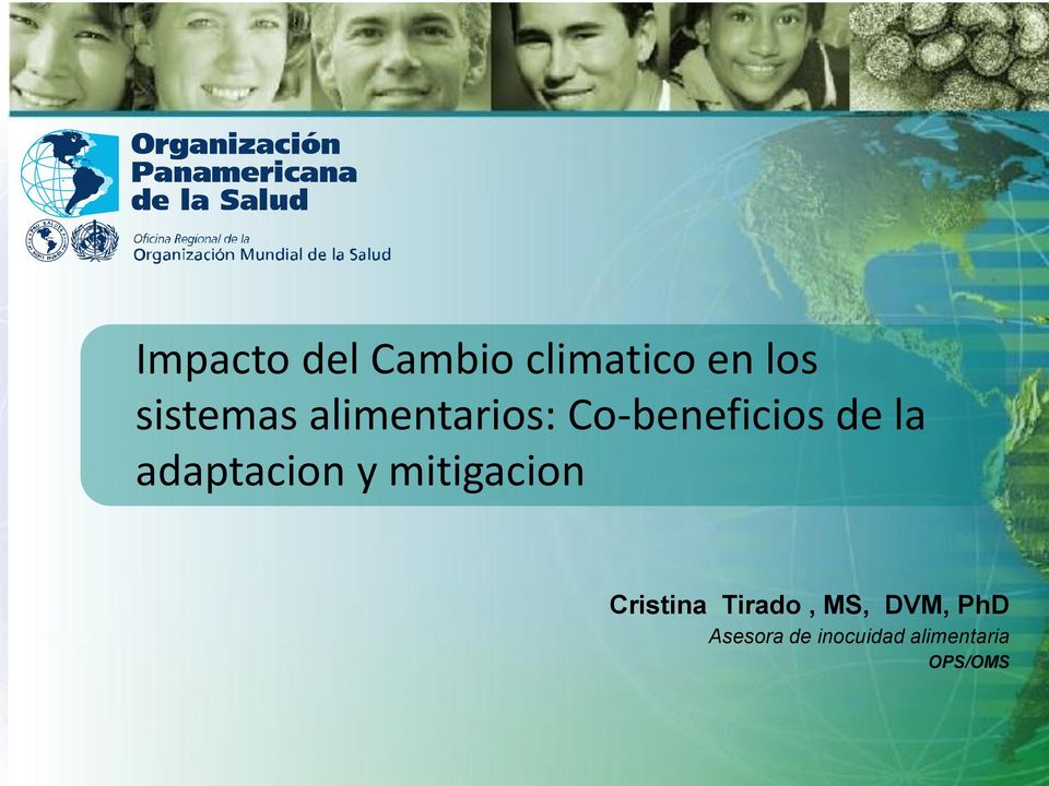 adaptacion y mitigacion Cristina Tirado,