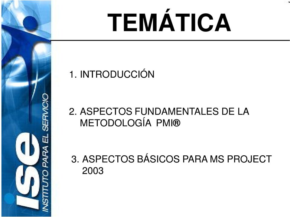 METODOLOGÍA PMI 3.