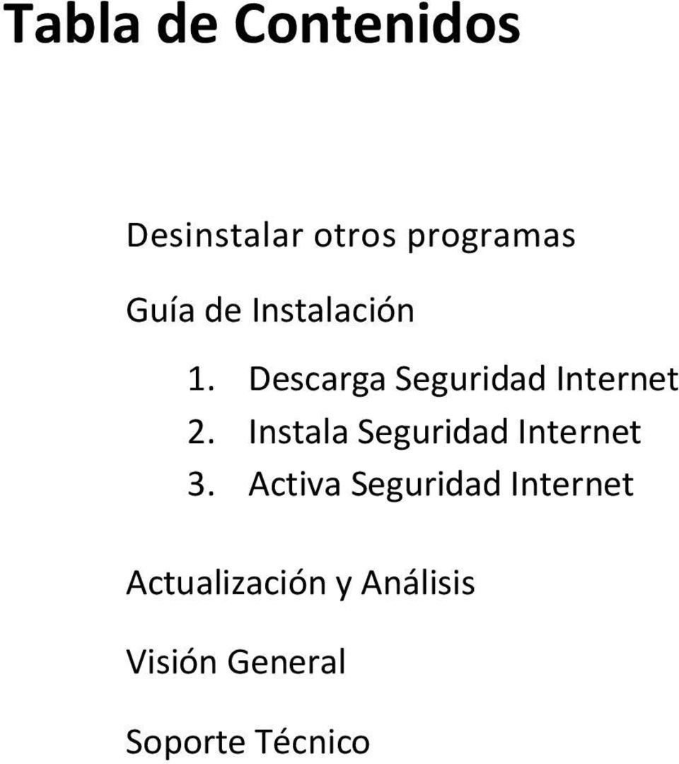Instala Seguridad Internet 3.