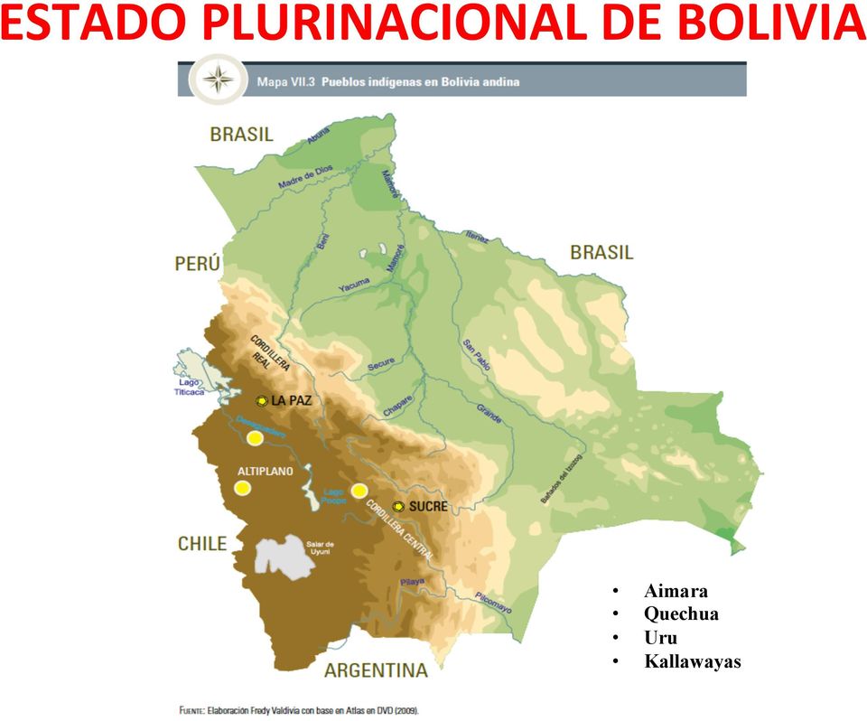 DE BOLIVIA