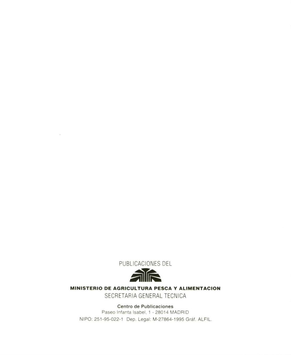 Centro de Publicaciones Paseo Infanta Isabel, 1-28014