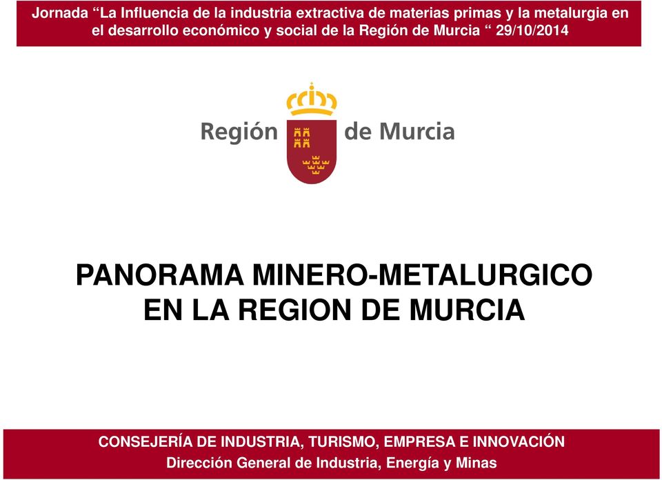 Región de Murcia 29/10/2014