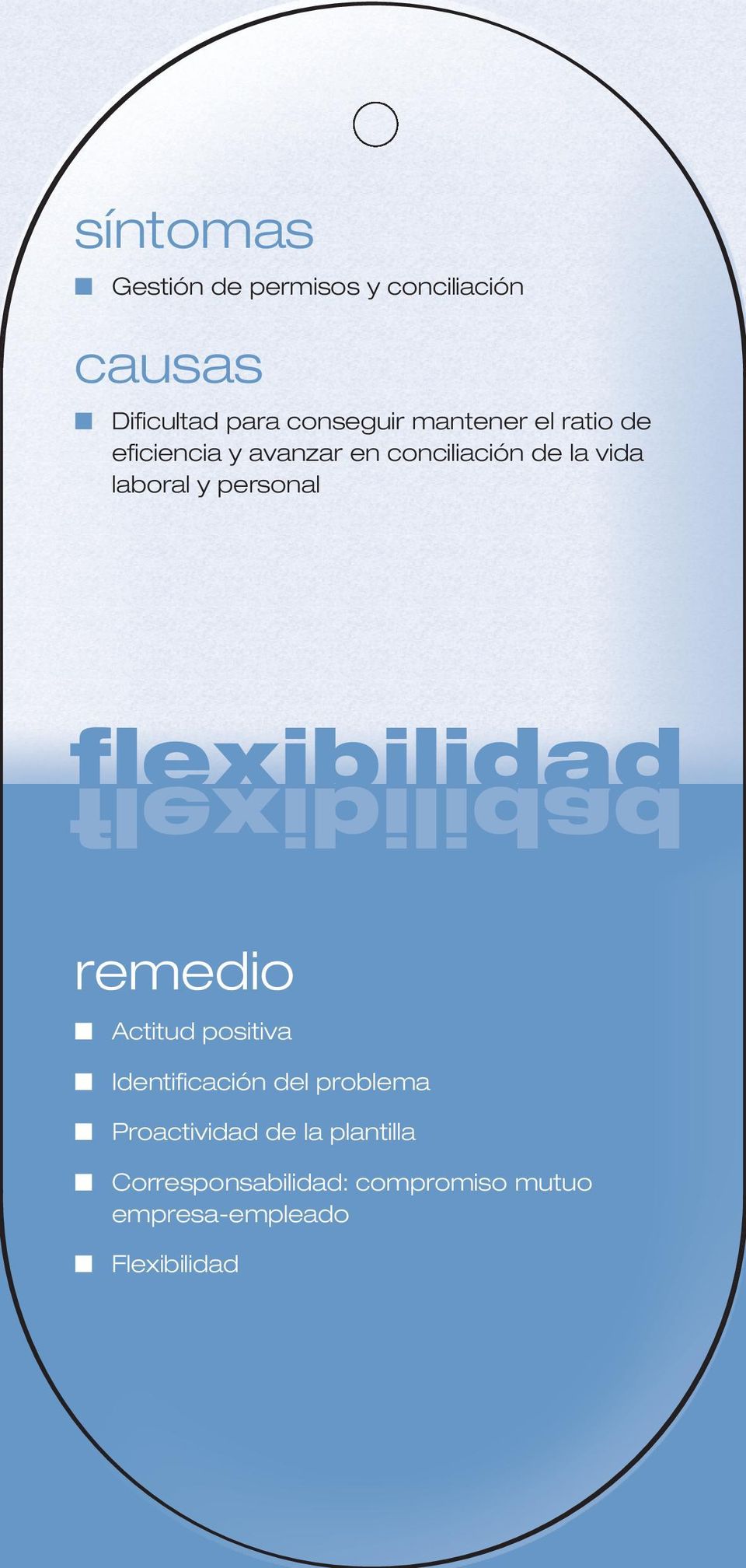 personal flexibilidad flexibilidad remedio Actitud positiva Identificación del