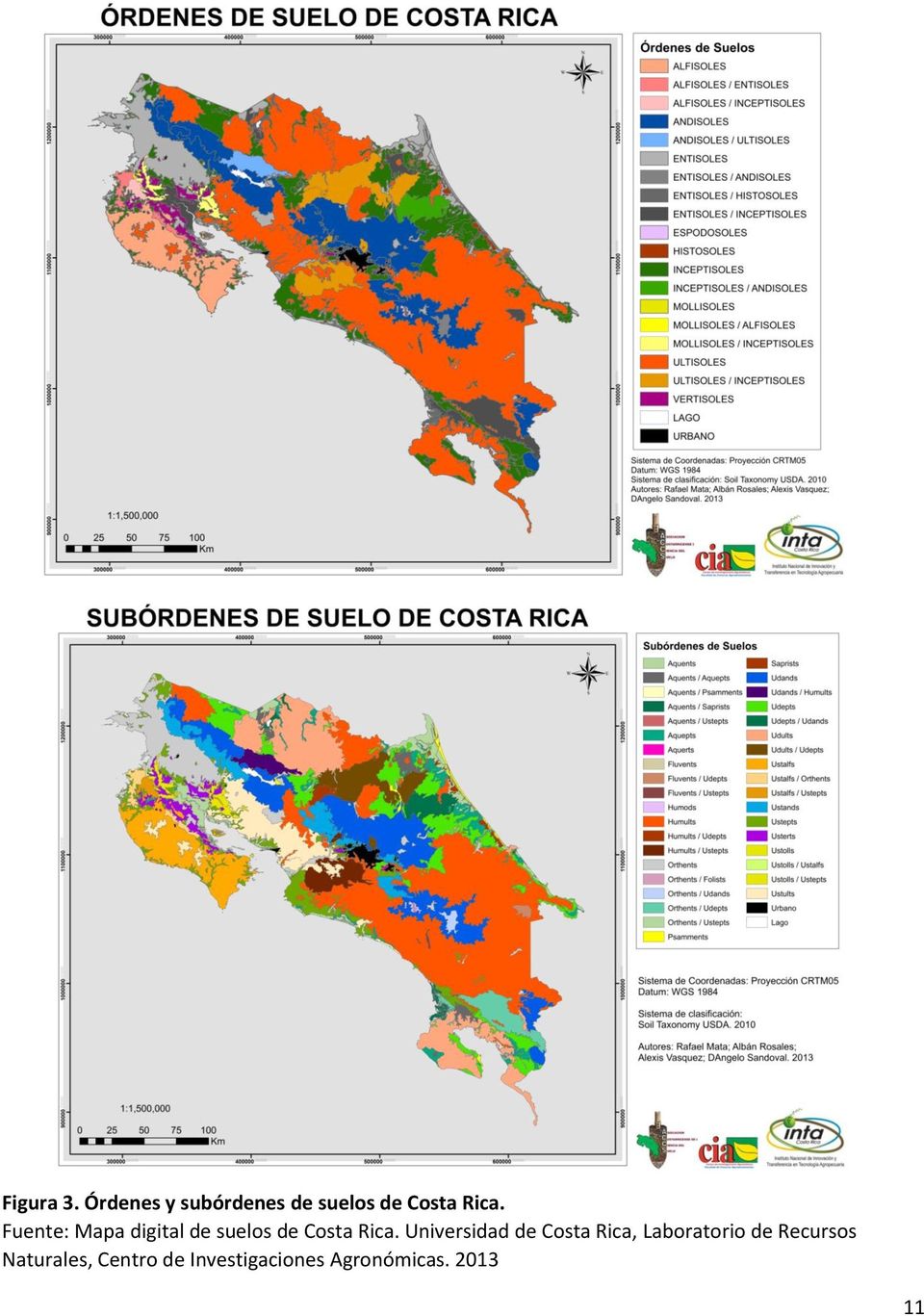 Fuente: Mapa digital de suelos de Costa Rica.