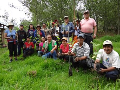 REFORESTACIÓN EN LA CUENCA DEL MARAÑÓN, Amazonas ASOCIACIONES Octubre 2013, coordinación con asociaciones de las provincias de Rodríguez de Mendoza y Leymebamba, para impulsar el proyecto de