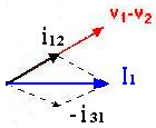 Conexión Triangulo Equilibrado: Es aquella donde las cargas conectadas entre las fases tienen el mismo valor ohmico.