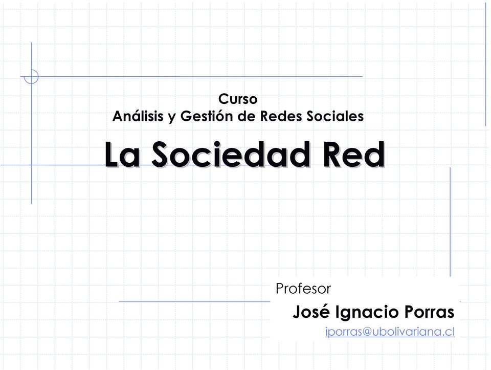 Red Profesor José Ignacio