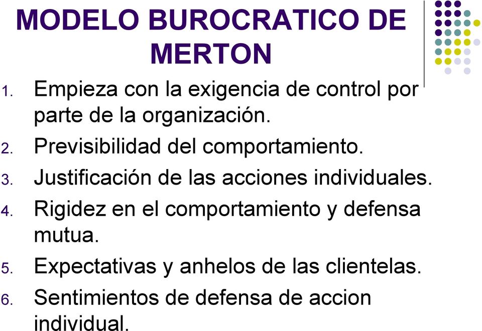 MODELO BUROCRATICO DE ORGANIZACION - PDF Descargar libre