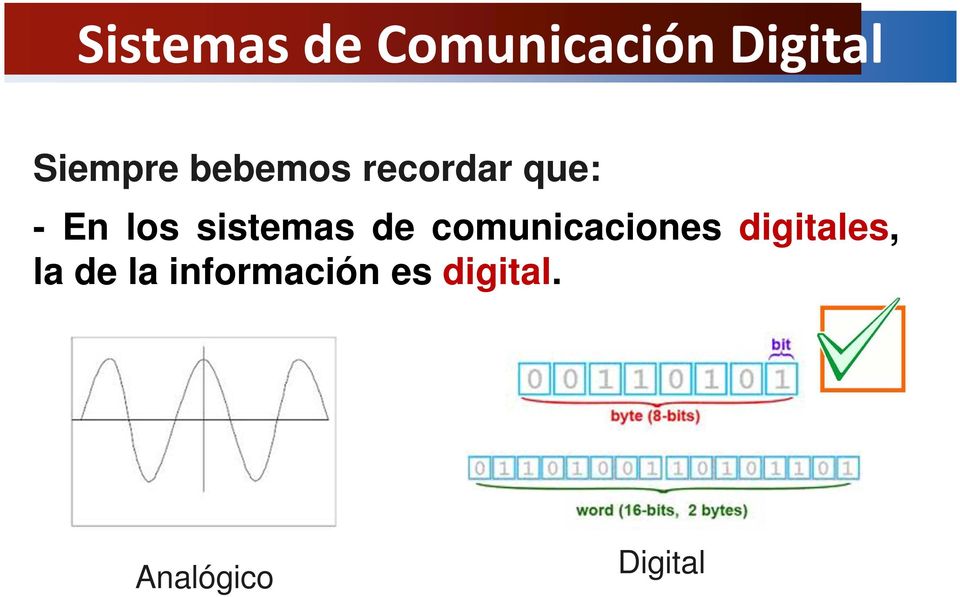 sistemas de comunicaciones digitales,