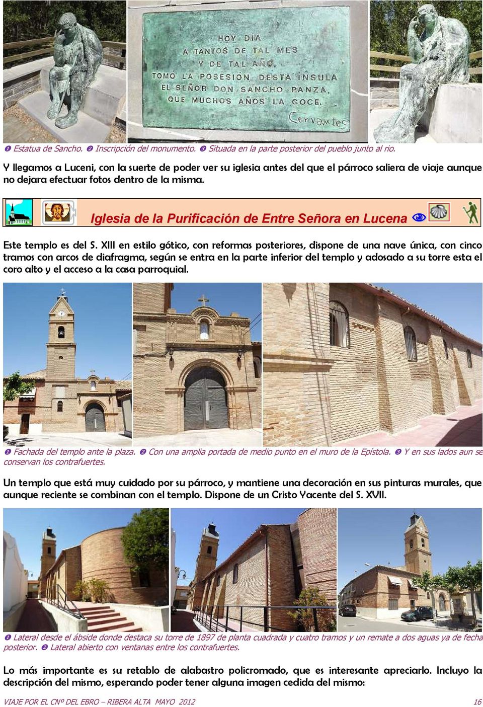 Iglesia de la Purificación de Entre Señora en Lucena Este templo es del S.