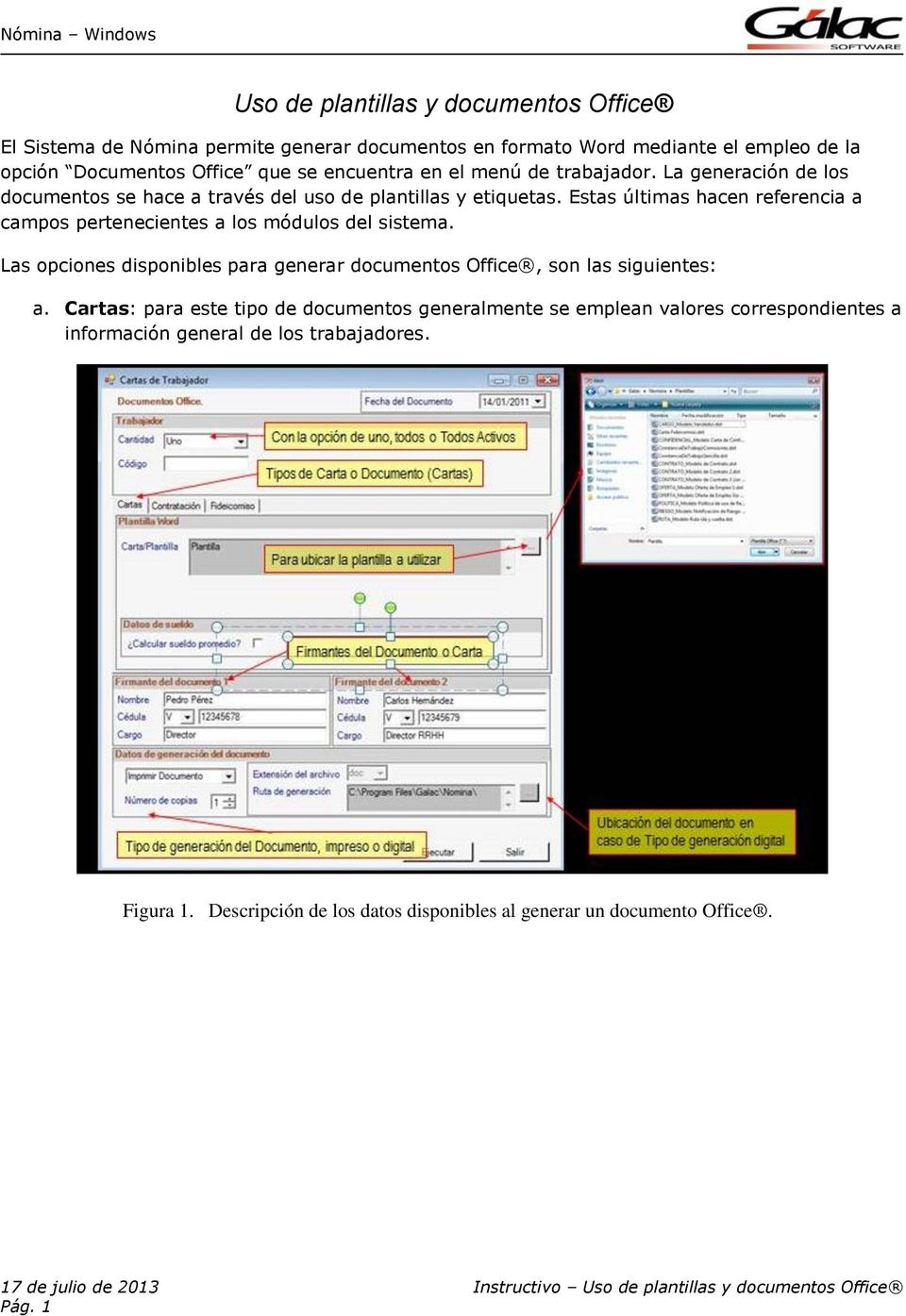 Uso de plantillas y documentos Office - PDF Descargar libre