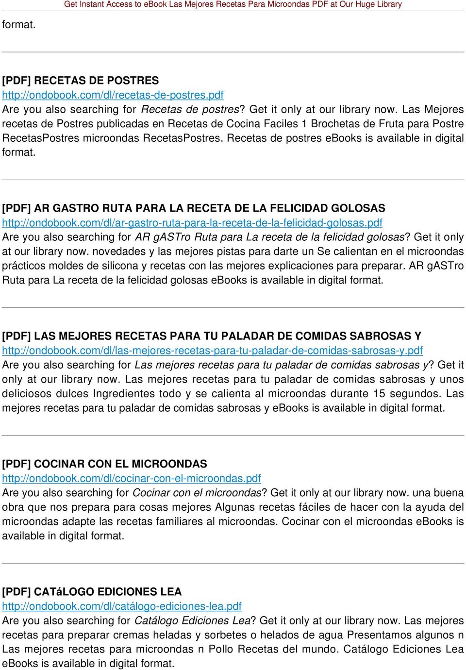 Recetas de postres ebooks is available in digital [PDF] AR GASTRO RUTA PARA LA RECETA DE LA FELICIDAD GOLOSAS http://ondobook.com/dl/ar-gastro-ruta-para-la-receta-de-la-felicidad-golosas.
