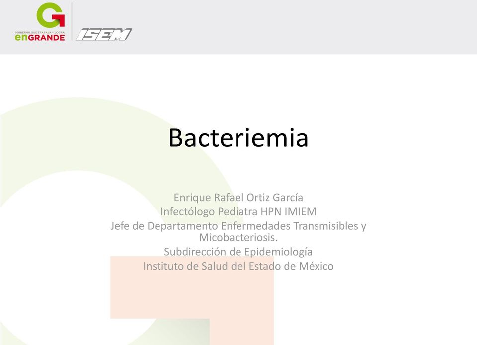 Enfermedades Transmisibles y Micobacteriosis.