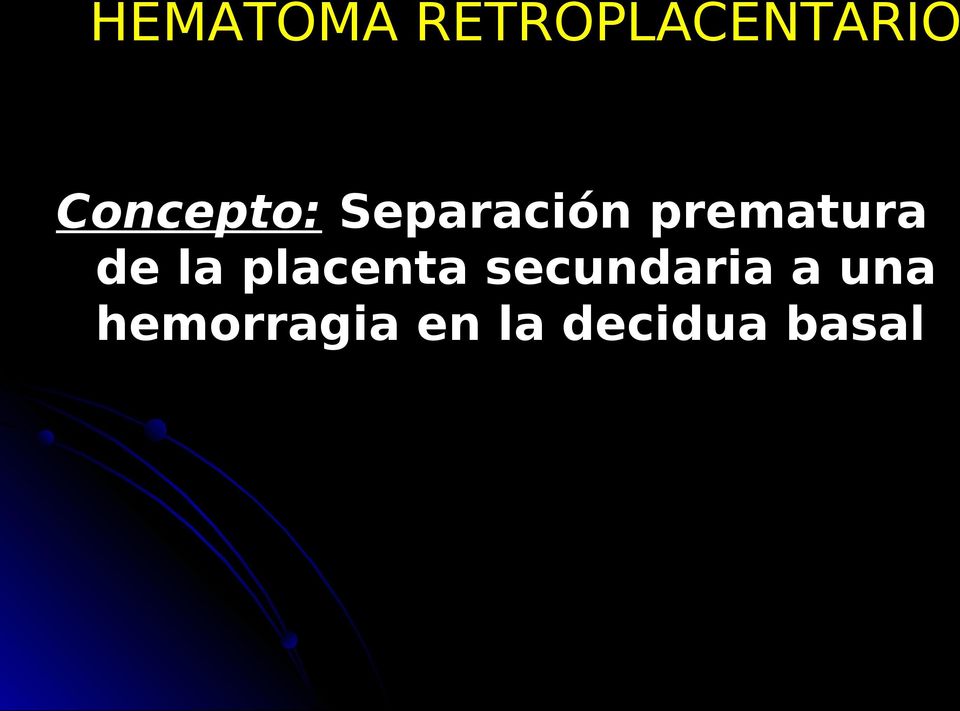 prematura de la placenta