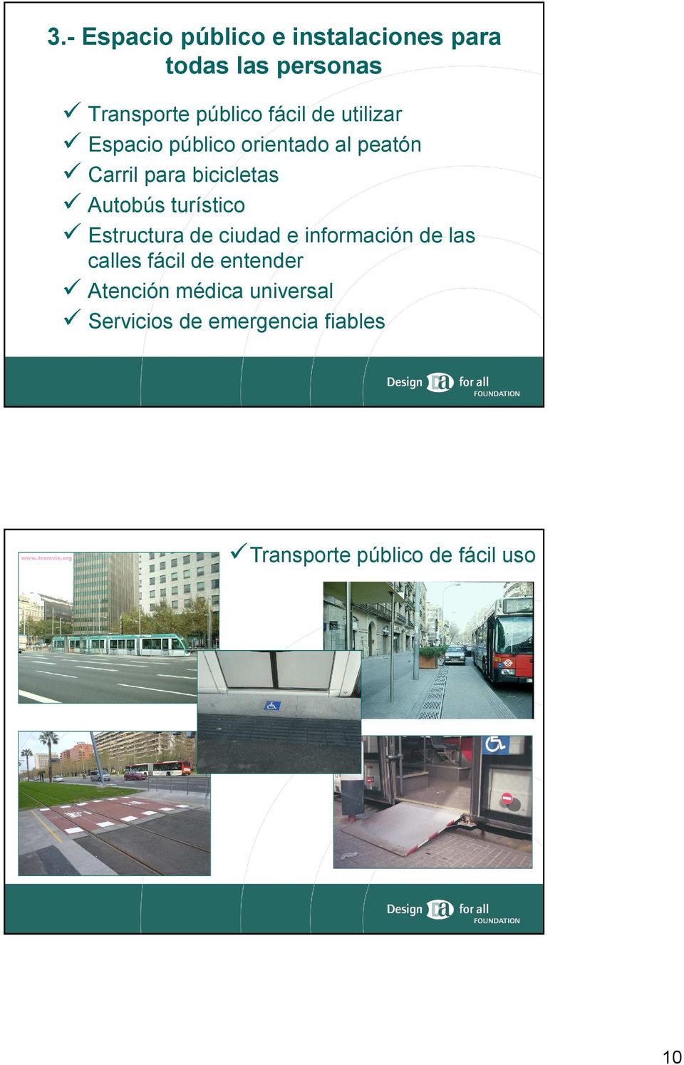 Autobús turístico Estructura de ciudad e información de las calles fácil de