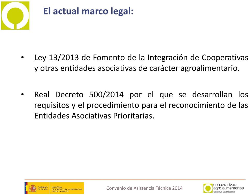 Real Decreto 500/2014 por el que se desarrollan los requisitos y el