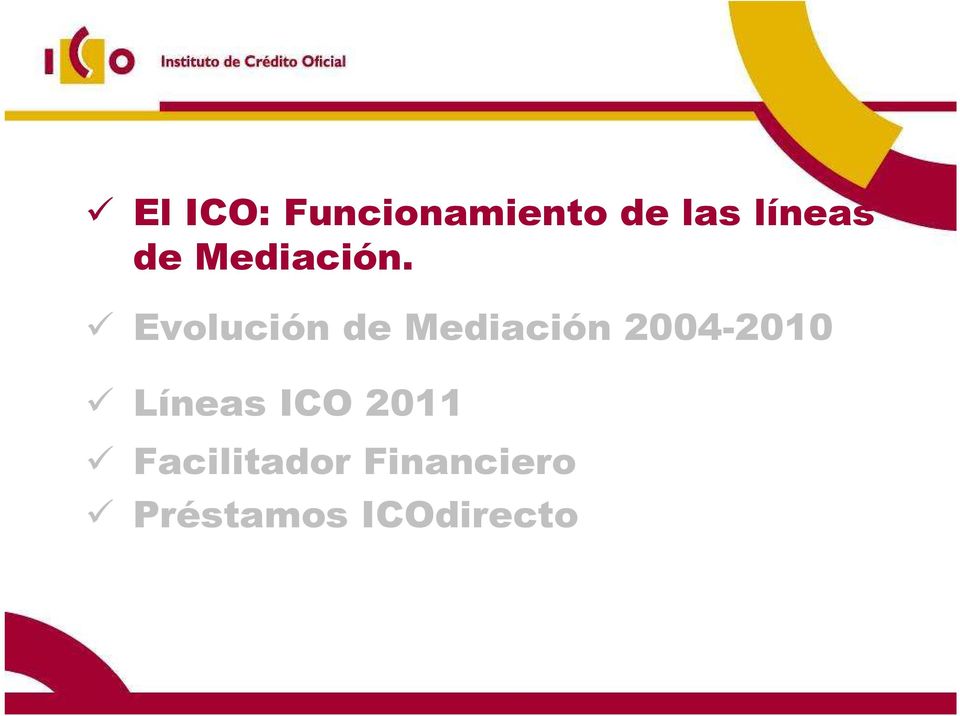 Evolución de Mediación 2004-2010