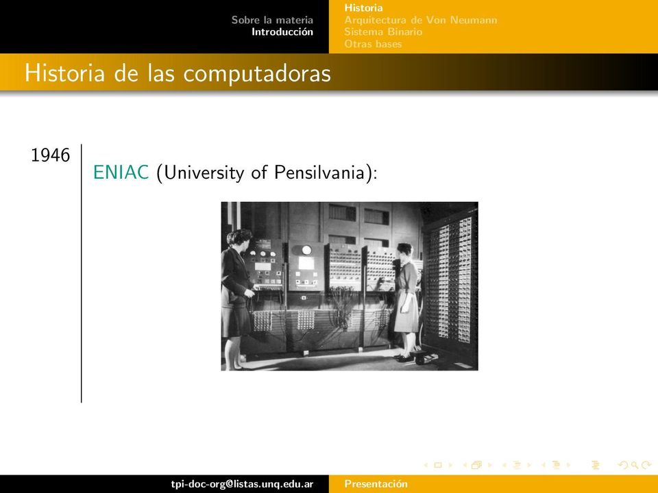 1946 ENIAC