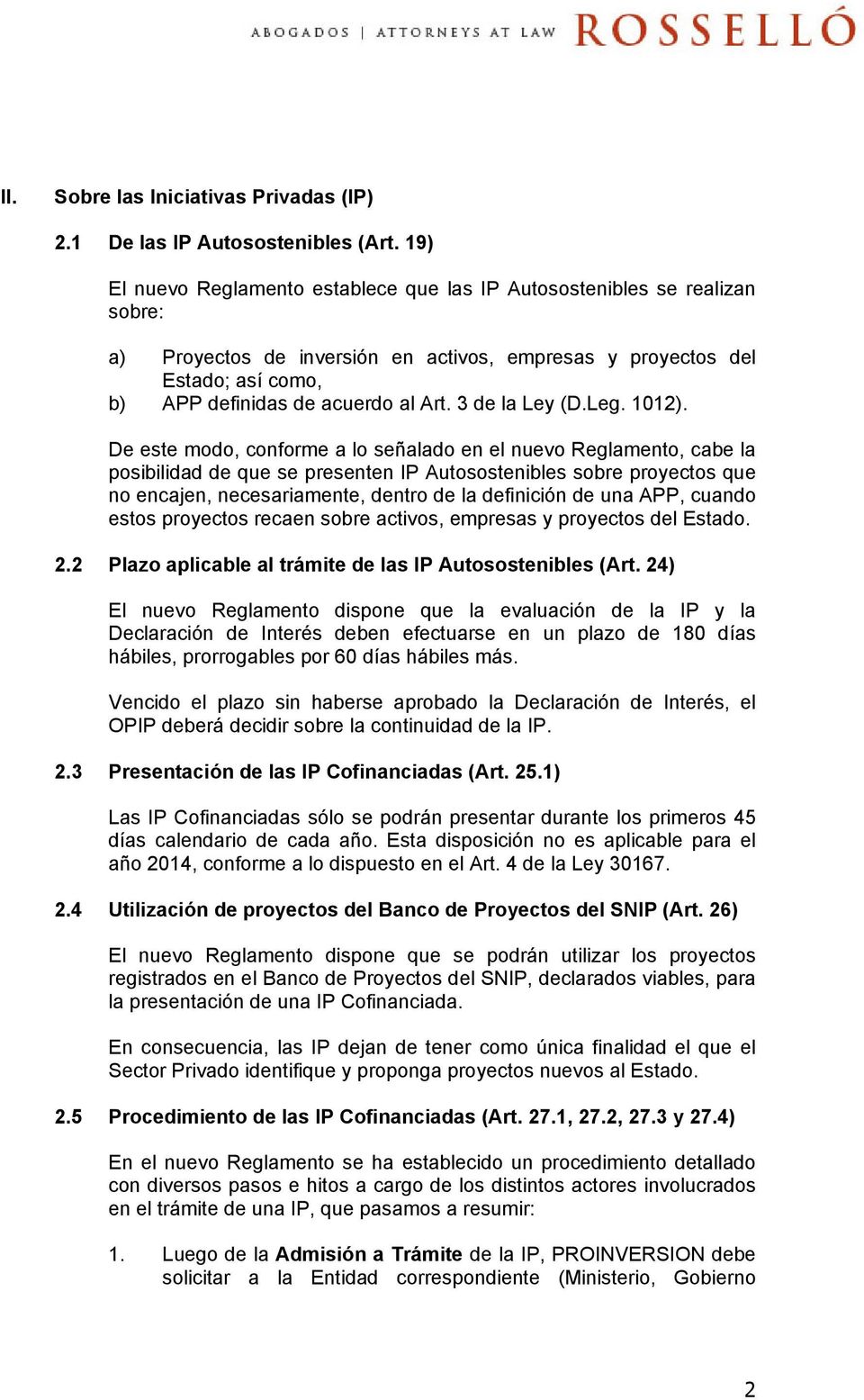 3 de la Ley (D.Leg. 1012).