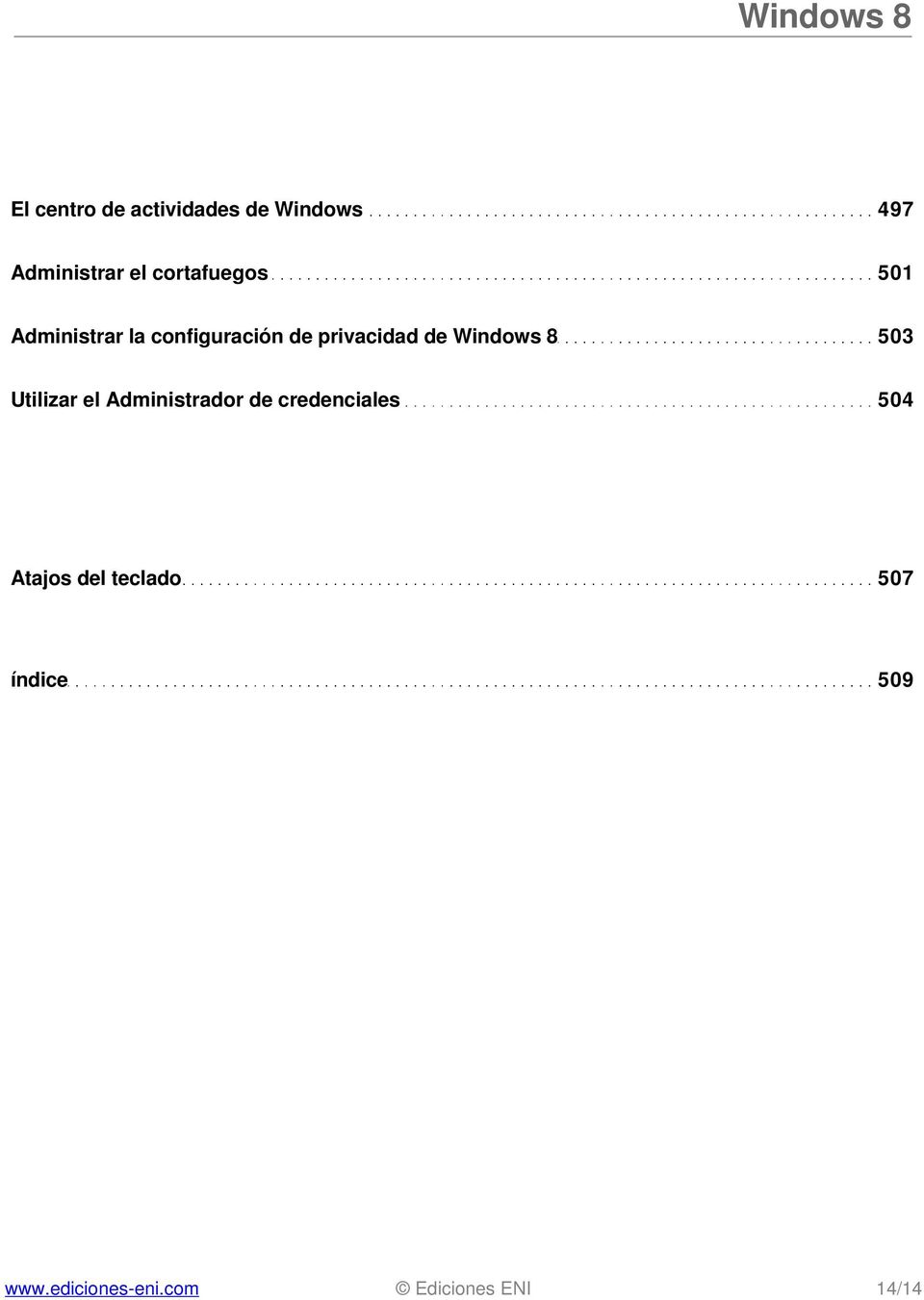 privacidad de Windows 8 503 Utilizar el Administrador