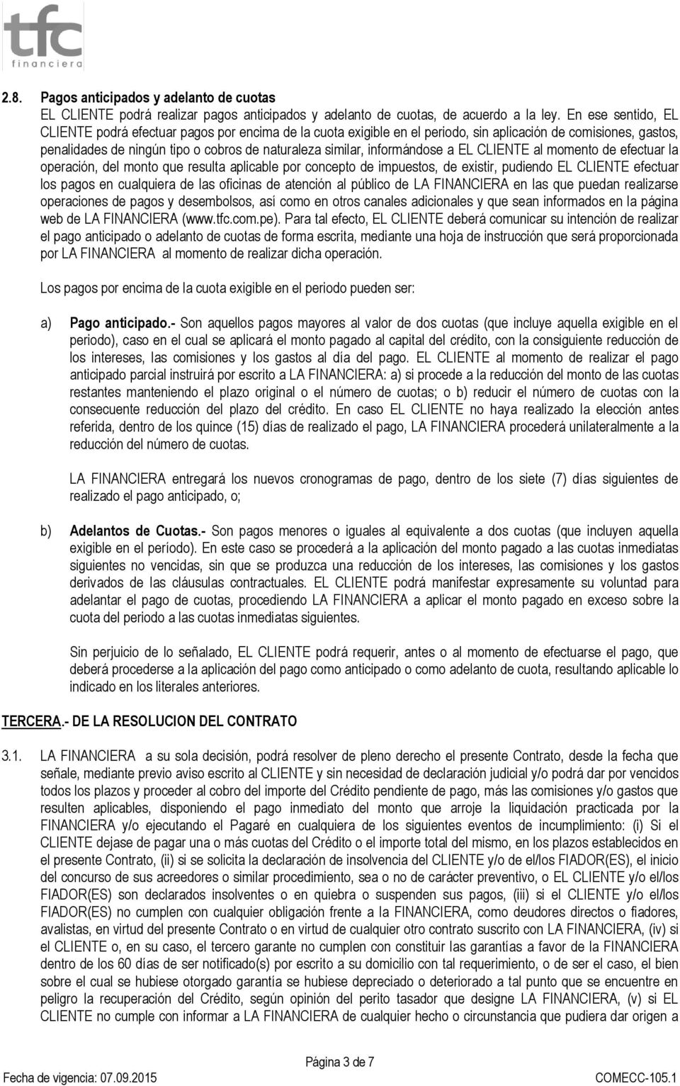 CONTRATO DE CRÉDITO COMERCIAL - PDF Descargar libre