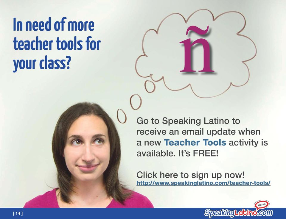 new Teacher Tools activity is available. It s FREE!