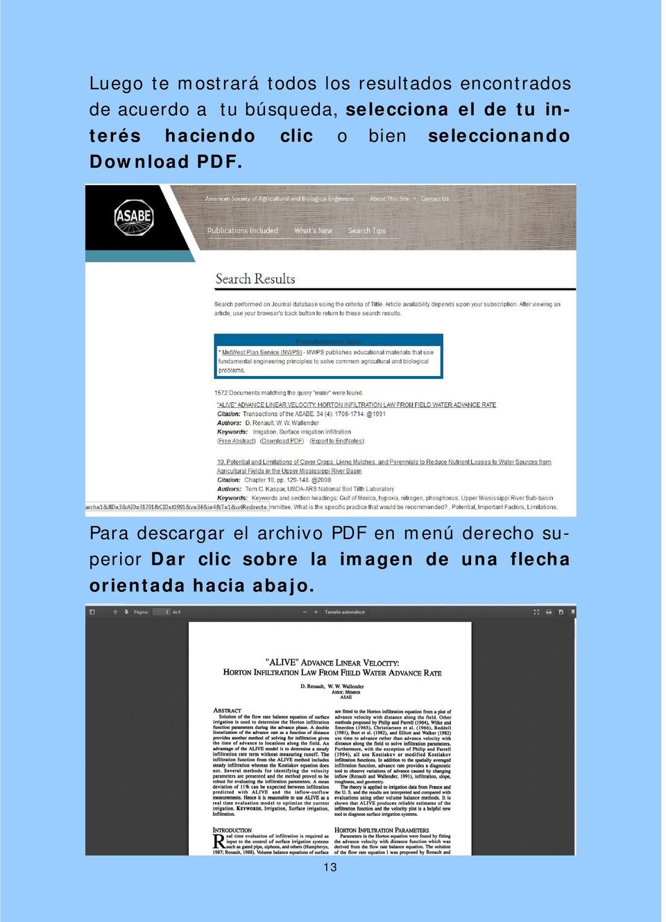 seleccionando Download PDF.