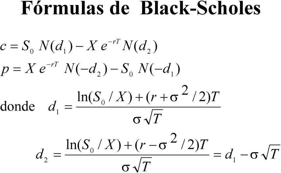 MODELO DE BLACK-SCHOLES - PDF Free Download