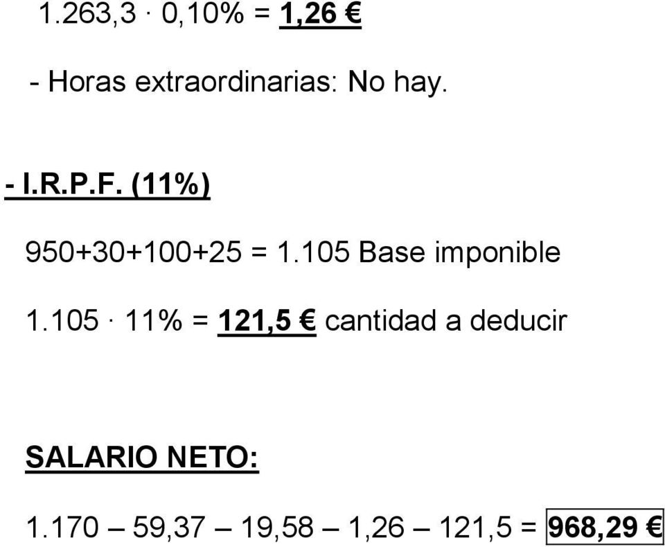 105 Base imponible 1.