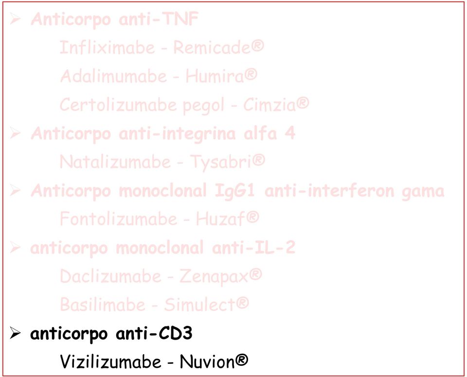 monoclonal IgG1 anti-interferon gama Fontolizumabe - Huzaf anticorpo monoclonal