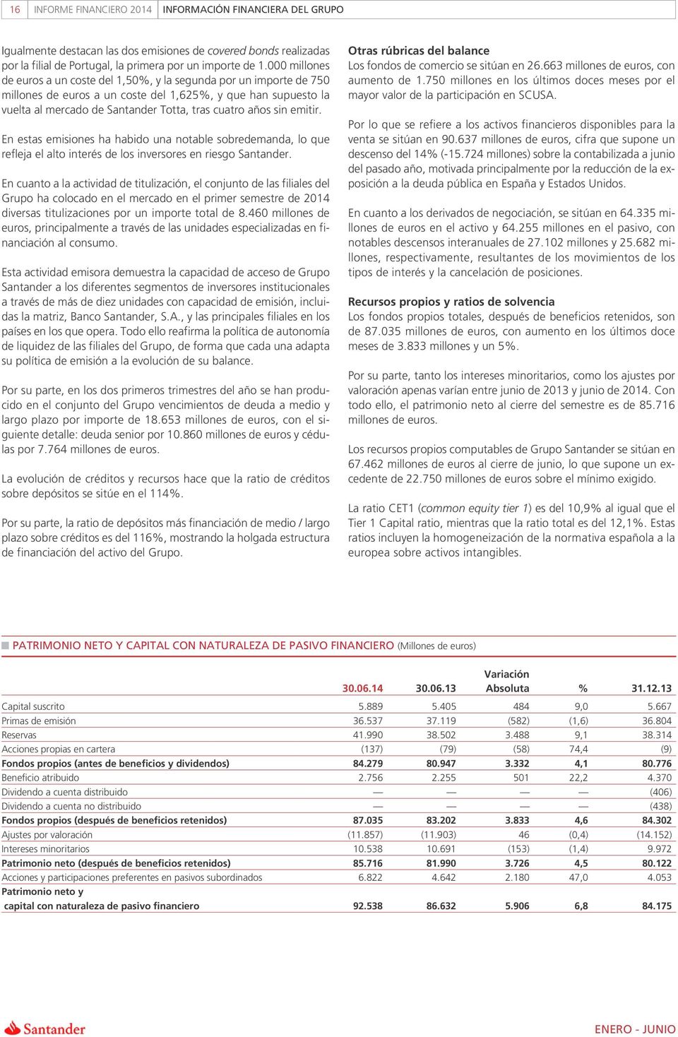 sin emitir. En estas emisiones ha habido una notable sobredemanda, lo que refleja el alto interés de los inversores en riesgo Santander.