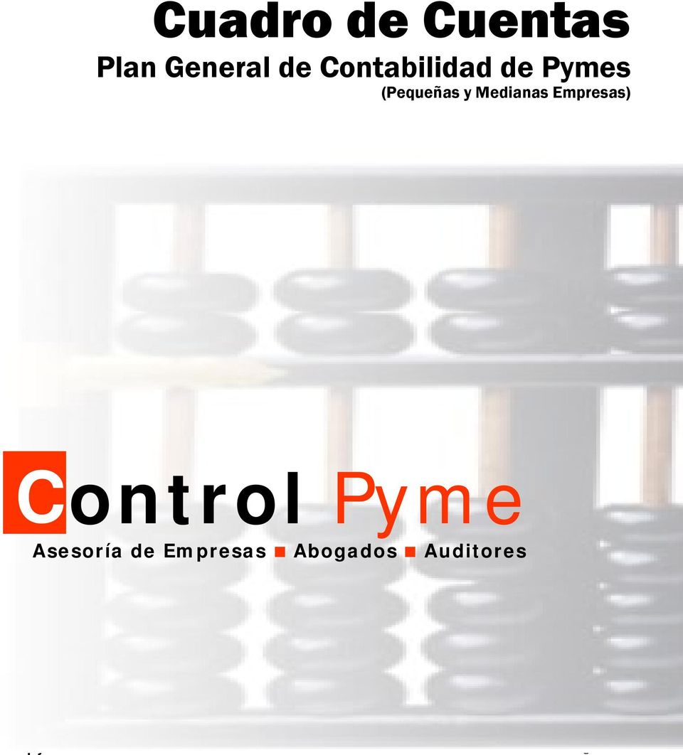 Empresas) Control Pyme Asesoría de