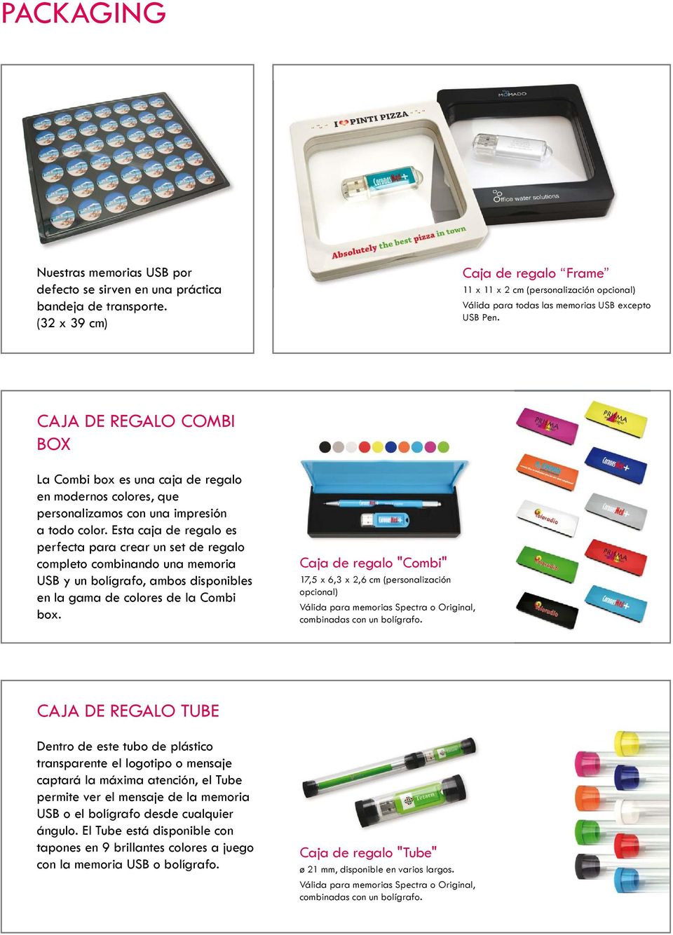 CAJA DE REGALO COMBI BOX La Combi box es una caja de regalo en modernos colores, que personalizamos con una impresión a todo color.
