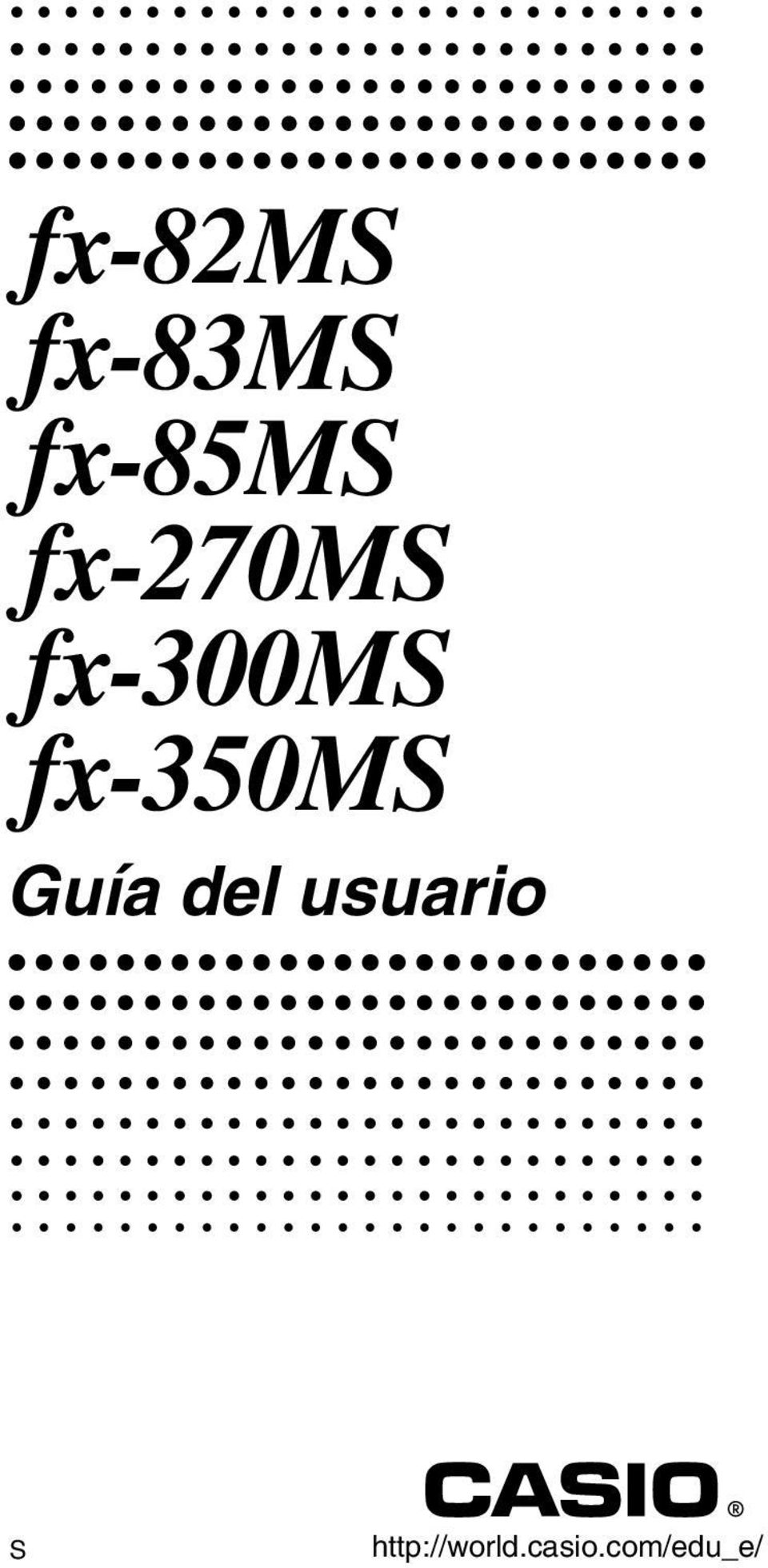 fx-350ms Guía del