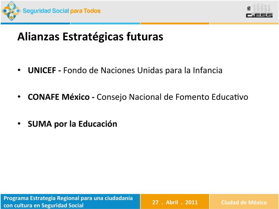 Infancia CONAFE México - Consejo
