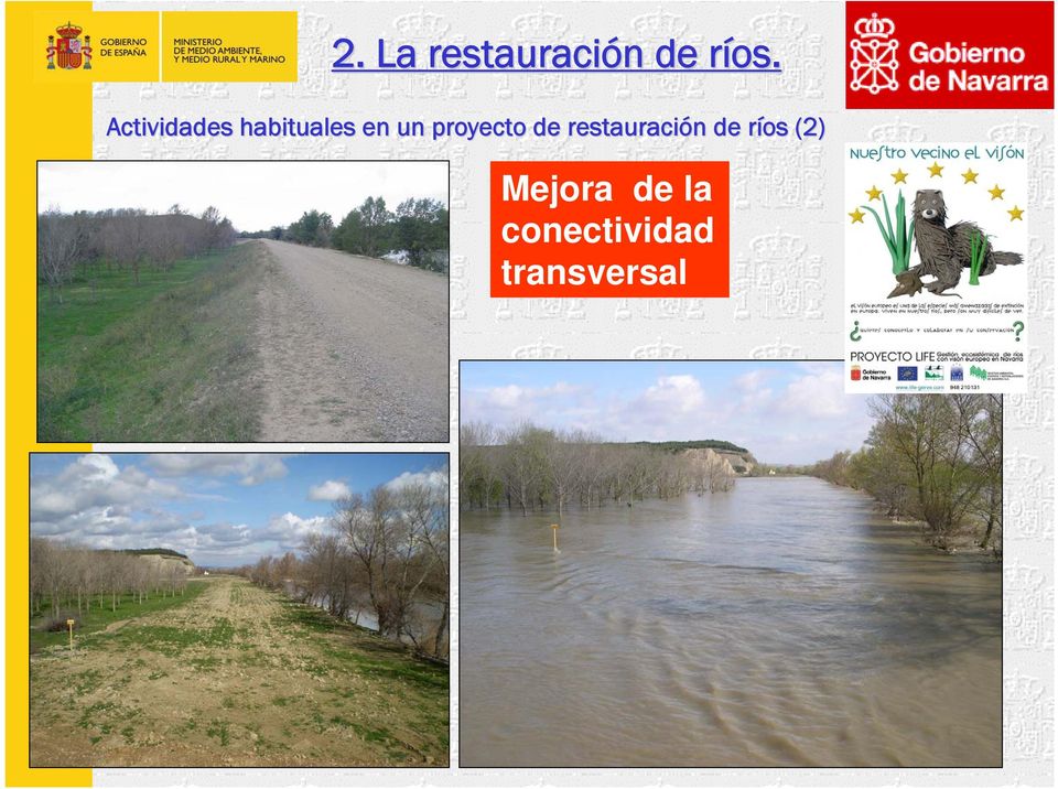 proyecto de restauración de ríos