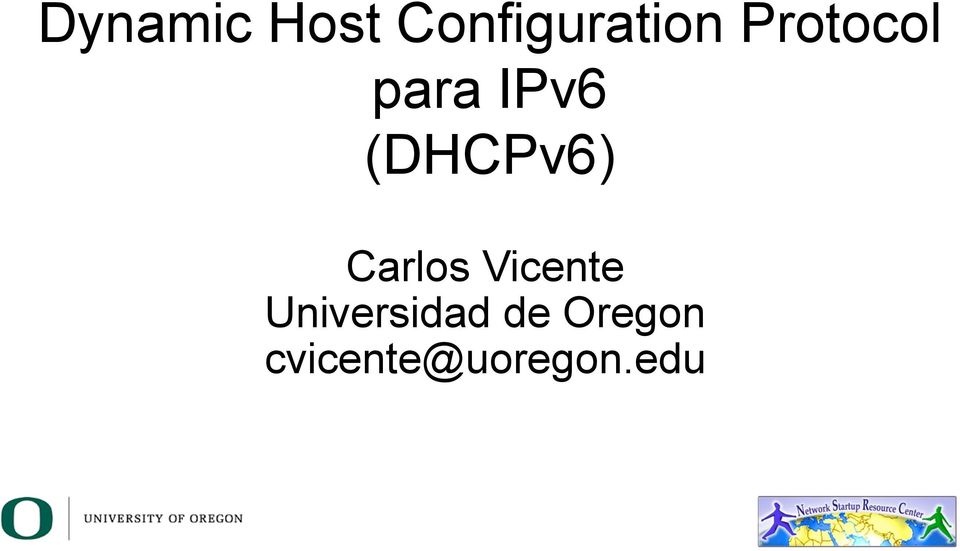 Carlos Vicente Universidad