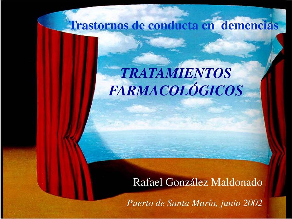 FARMACOLÓGICOS Rafael González