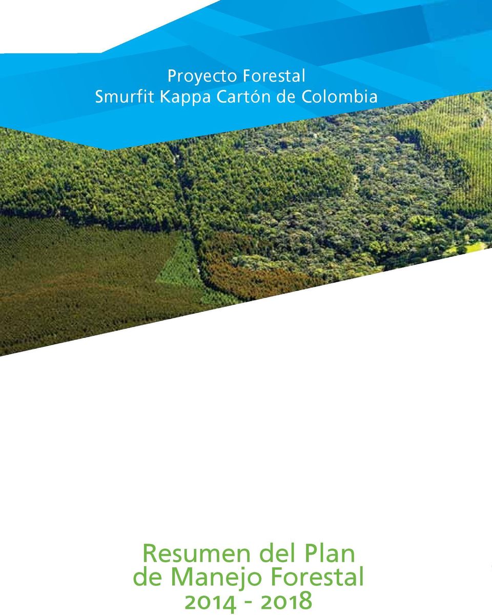 Plan de Manejo Forestal 2014-2018