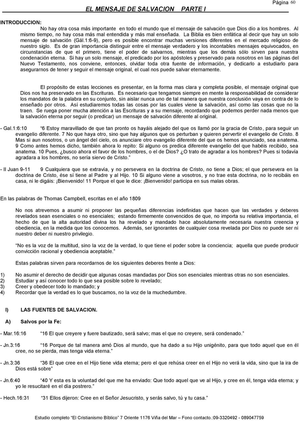EL MENSAJE DE SALVACION - PDF Descargar libre